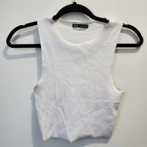 Zara Muscle Tank Crop Top